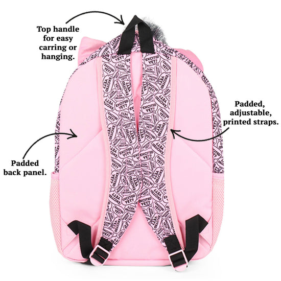 LOL Surprise Queen Kitty Backpack for Girls - 16 Inch - LOL School Bag Elementary School Size