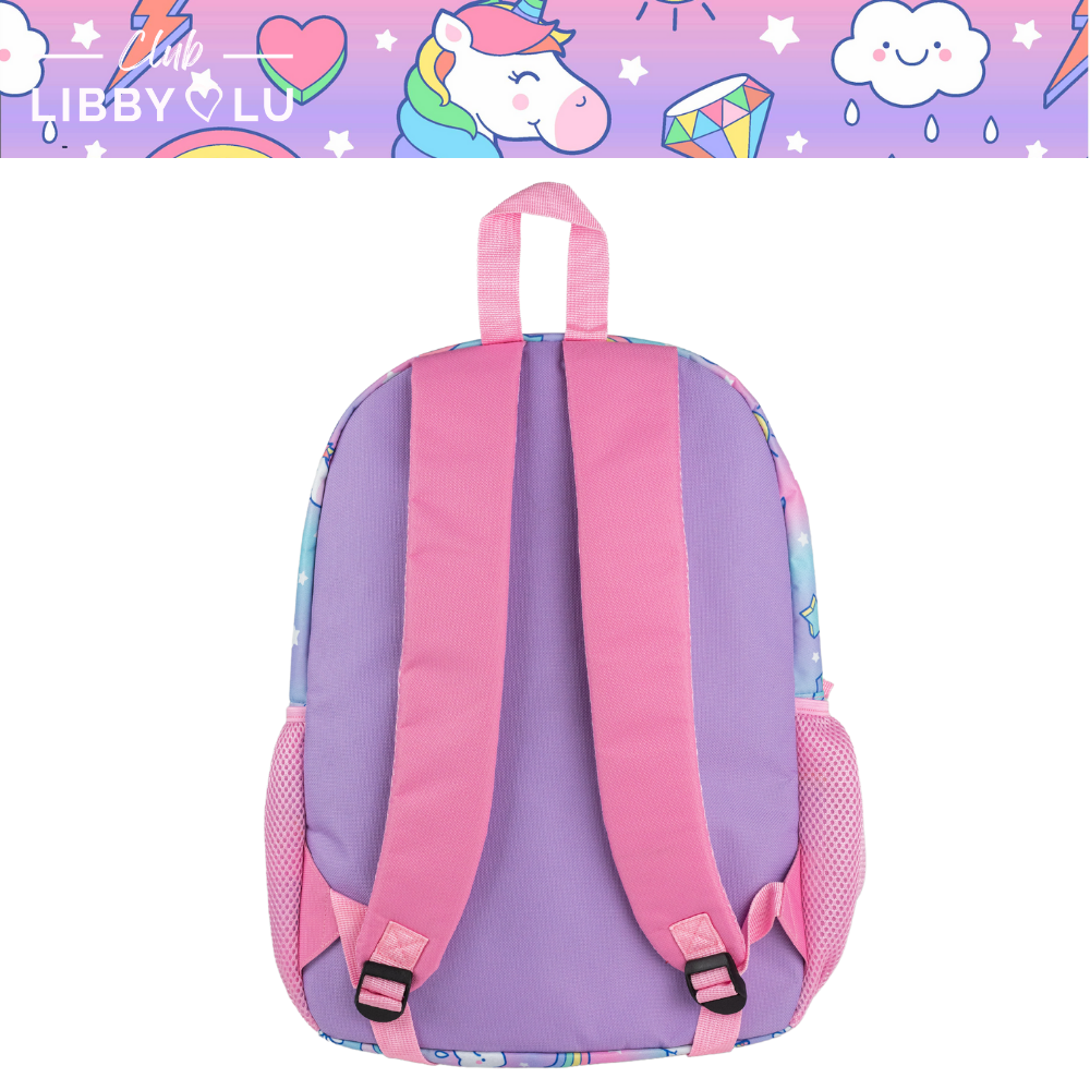Pastel Ombre Unicorn Backpack for Girls, 16 inch, Pink