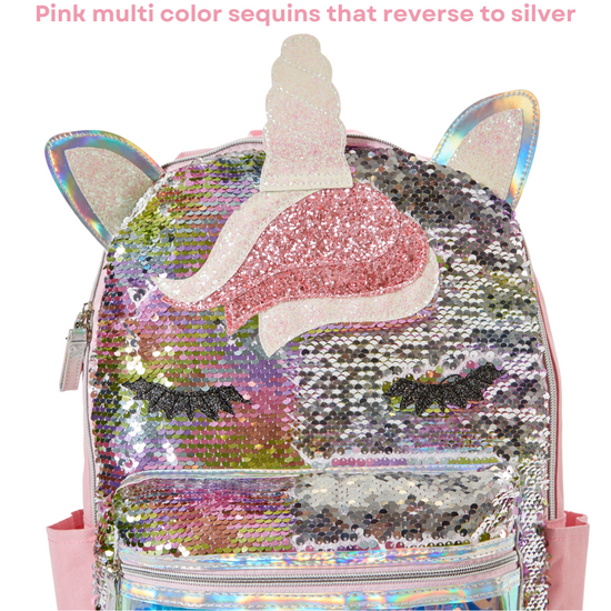 flying pig flip sequin mini backpack Unicorn Flip Sequin Backpack for Girls – Shop Club Libby Lu
