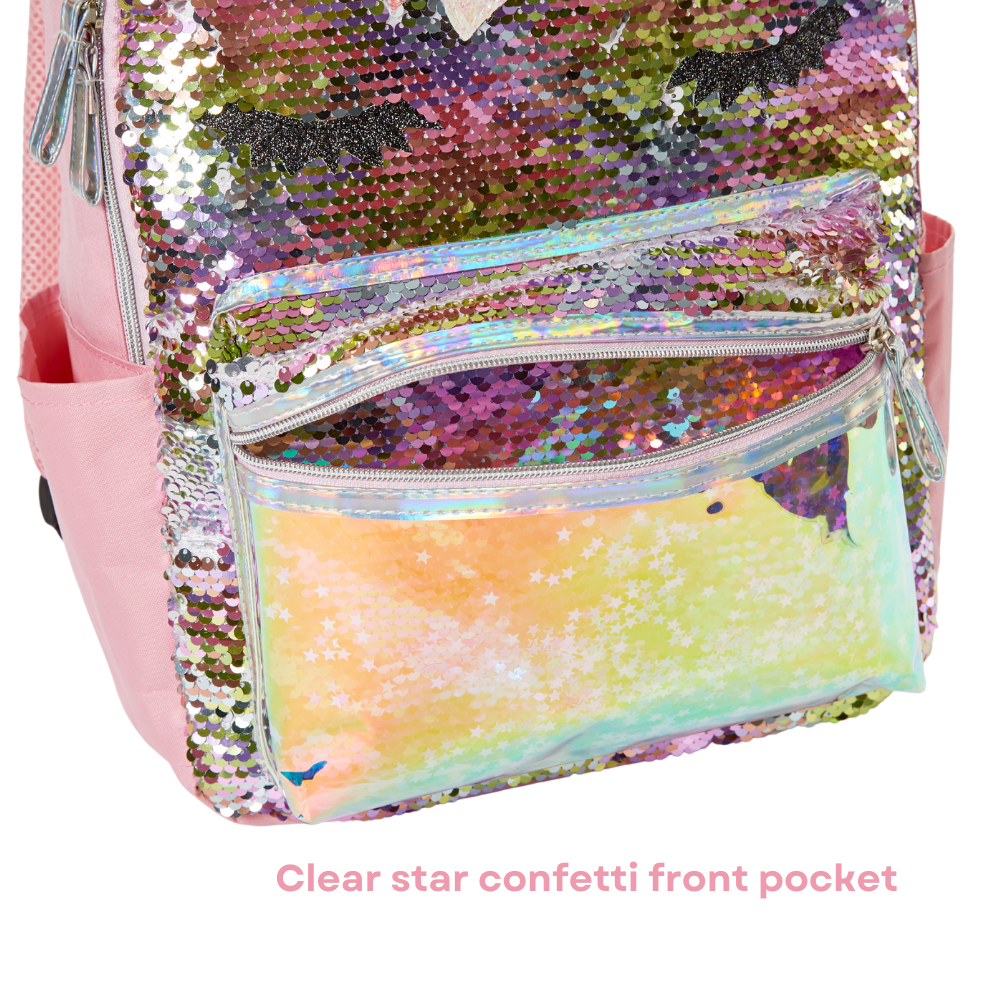 Unicorn Flip Sequin Backpack for Girls