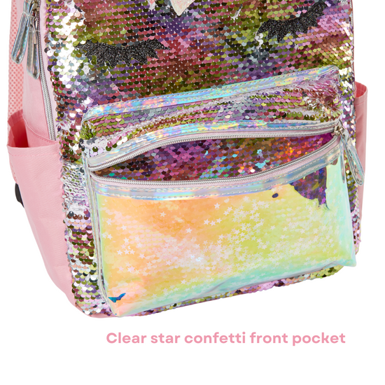 claire's unicorn reversible sequin mini backpack Unicorn Flip Sequin Backpack for Girls – Shop Club Libby Lu