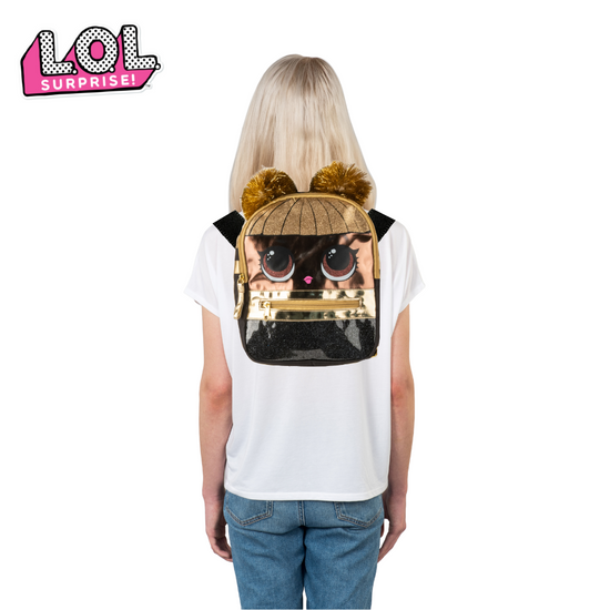 Load image into Gallery viewer, LOL Queen Bee Mini Backpack for Girls &amp;amp; Toddlers - 10 Inch – Queen Bee Mini Bag Purse
