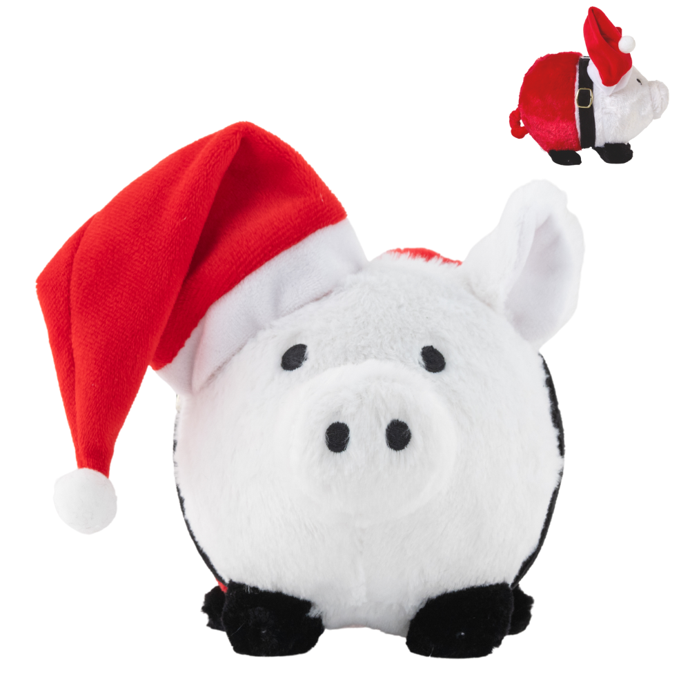 Plush pig discount piggy bank