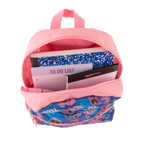amazon mini backpack girls LOL Mini Backpack for Girls and Toddlers with Front Pocket, Quilted, 1 – Shop Club Libby Lu